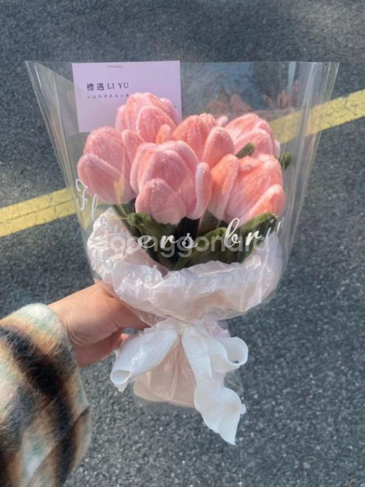 캐릭터 꽃다발 인형 선물세트--7