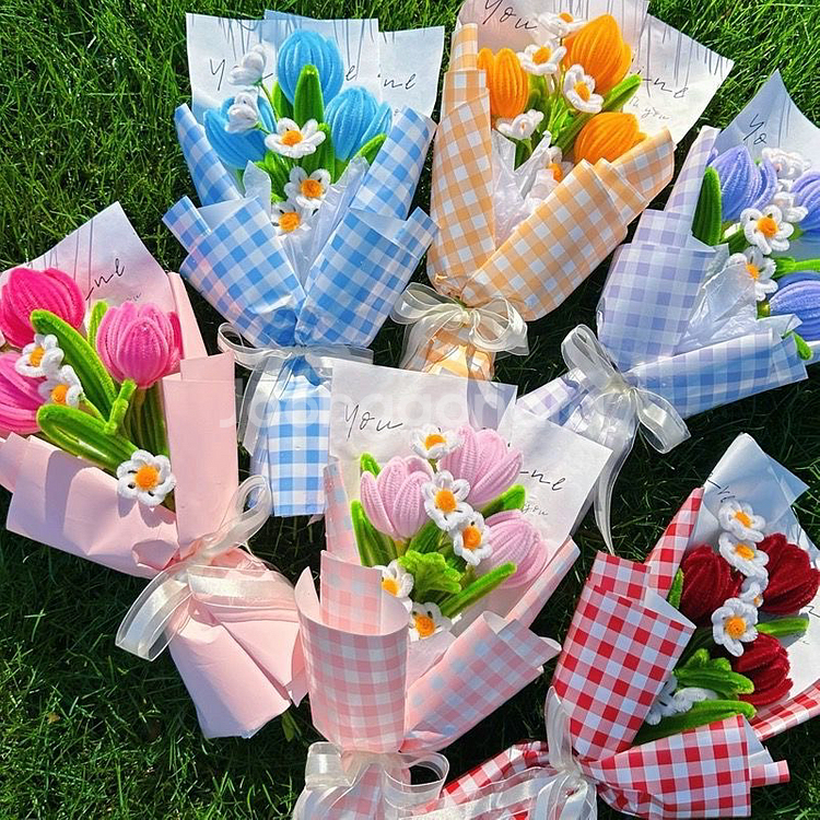 캐릭터 꽃다발 인형 선물세트--5