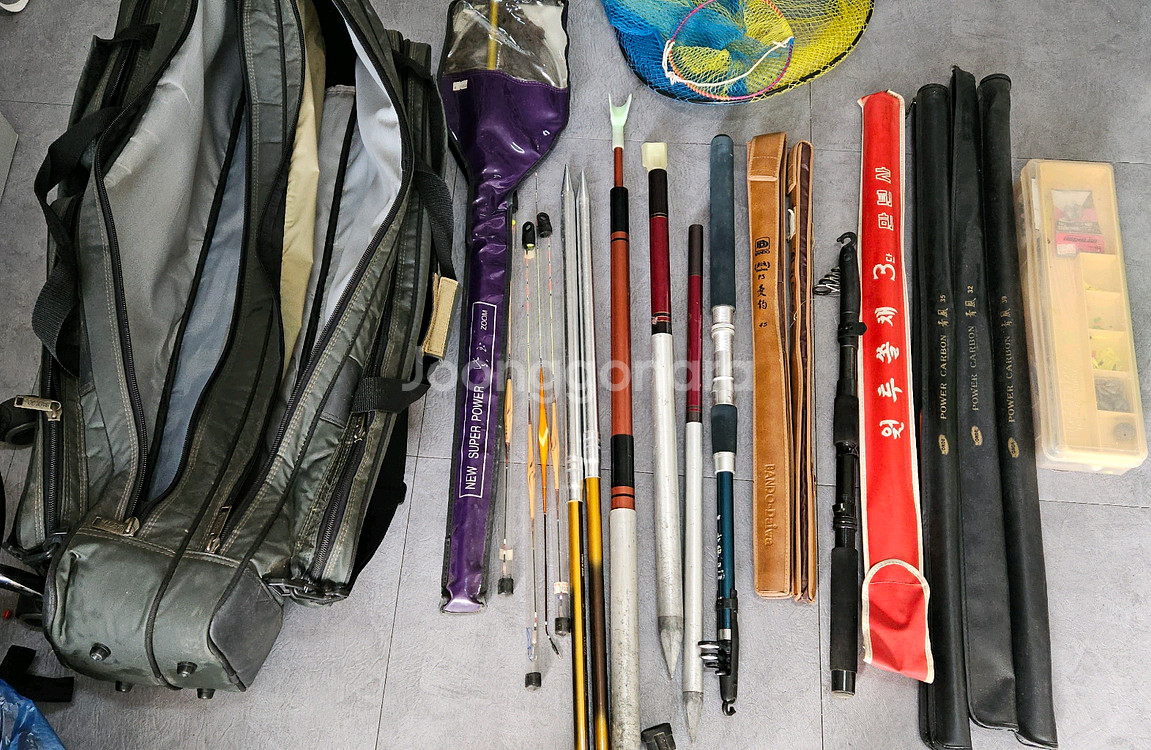 낚시용품 원다 낚시대 청풍 반도 등 일괄--0