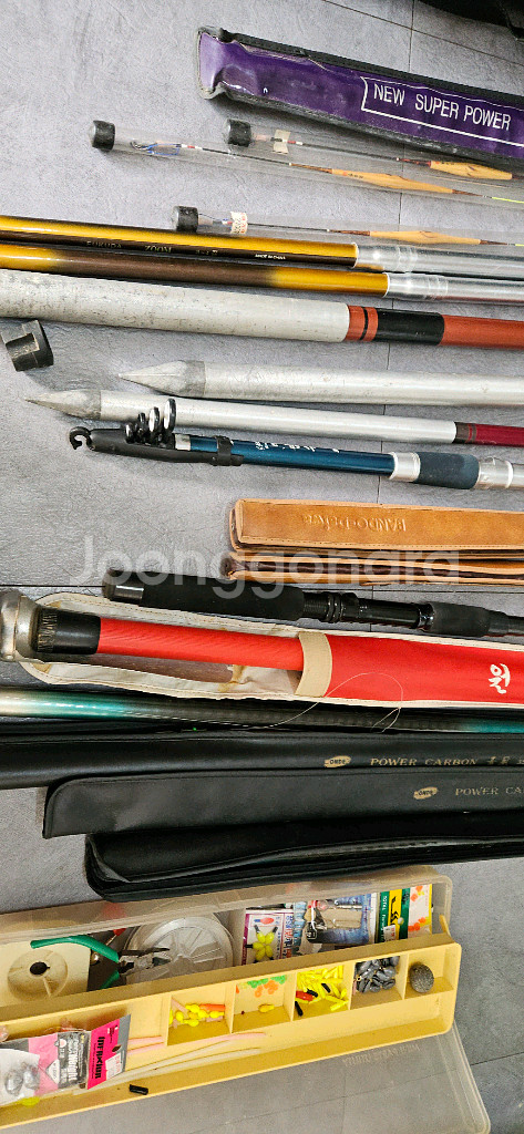 낚시용품 원다 낚시대 청풍 반도 등 일괄--2