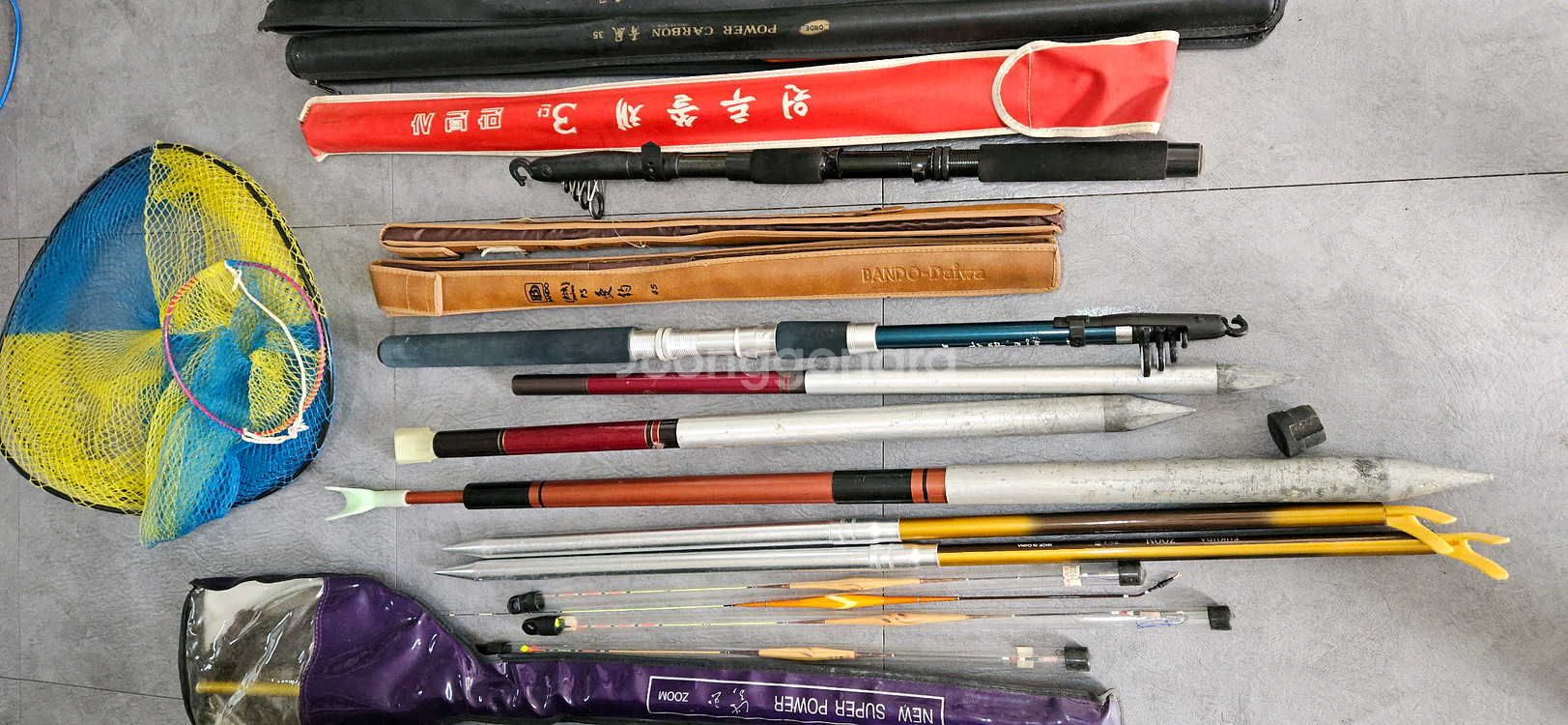 낚시용품 원다 낚시대 청풍 반도 등 일괄--6