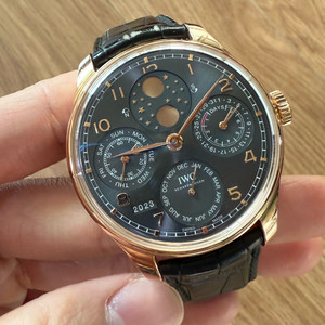 iwc ppc 퍼페추얼캘린더 18k 금통시계