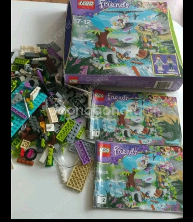 레고프렌즈41036 정글브릿지구조대--0