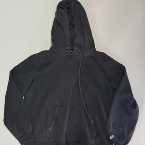 아베크롬비 미니멀 무지 빈티지 그레이 후드티 오버핏