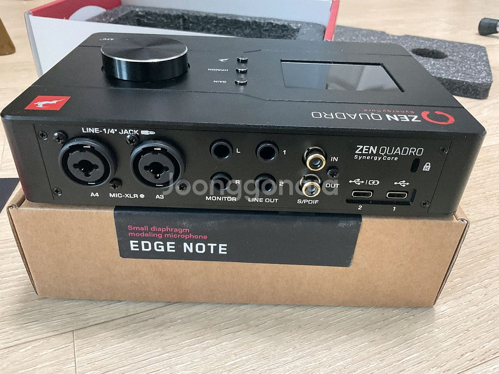 젠쿼드로 오디오 인터페이스--2