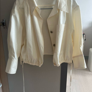 타임 크롭 블라우스 자켓