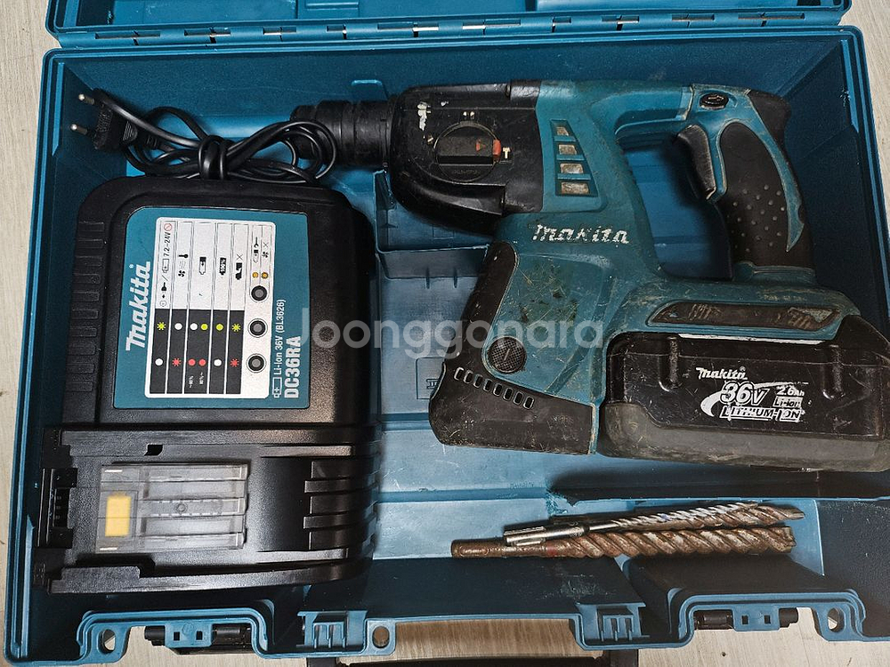 마끼다 마키타 36볼트 충전 뿌레카 함마 해머 파괴 드릴--0