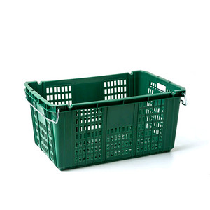 이사바구니 이삿짐 대형 운반상자 특대 녹색 사각 컨테이너 콘티박스 과일 농산물 플라스틱박스