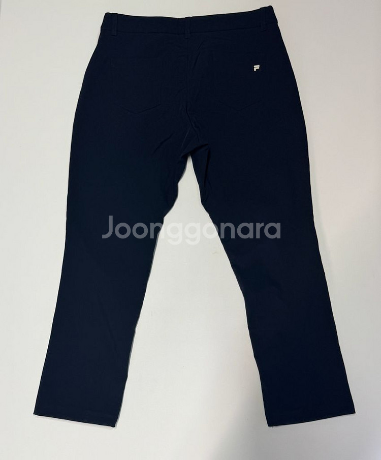 여성 22년도 휠라 Fila 골프 네이비 기능성 스윙팬츠--1