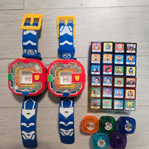 헬로카봇큐브시계