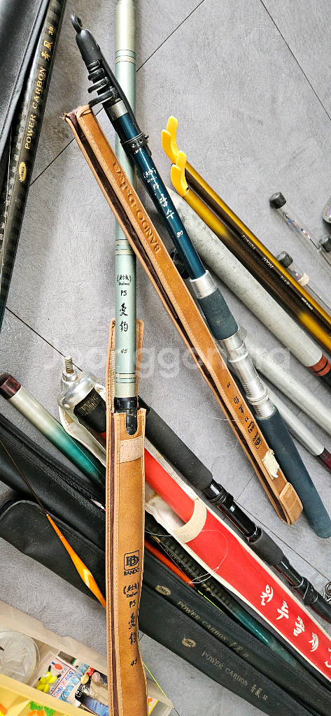 낚시용품 원다 낚시대 청풍 반도 등 일괄--9