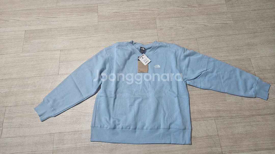 노스페이스 기모 맨투맨 L사이즈--0