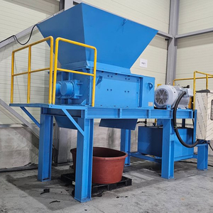 중고 타이어 플라스틱 유압식 파쇄기