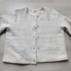 유니클로 트위드 가디건 새상품