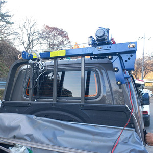 1톤트럭 소형 미니 크레인 판매 이미지