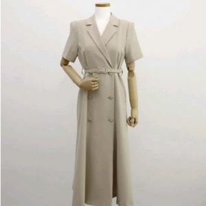 더블자켓 롱원피스 여름 하객드레스