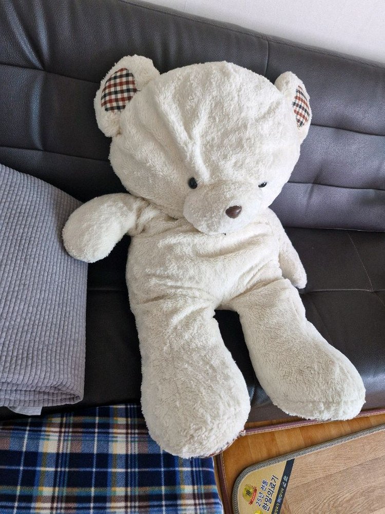대형 곰인형 인테리어 소품 소파--3