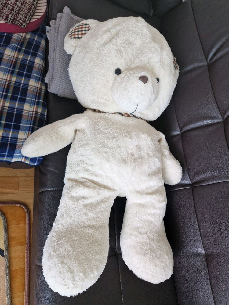 대형 곰인형 인테리어 소품 소파--5