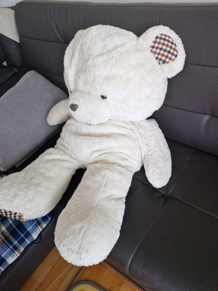 대형 곰인형 인테리어 소품 소파--4