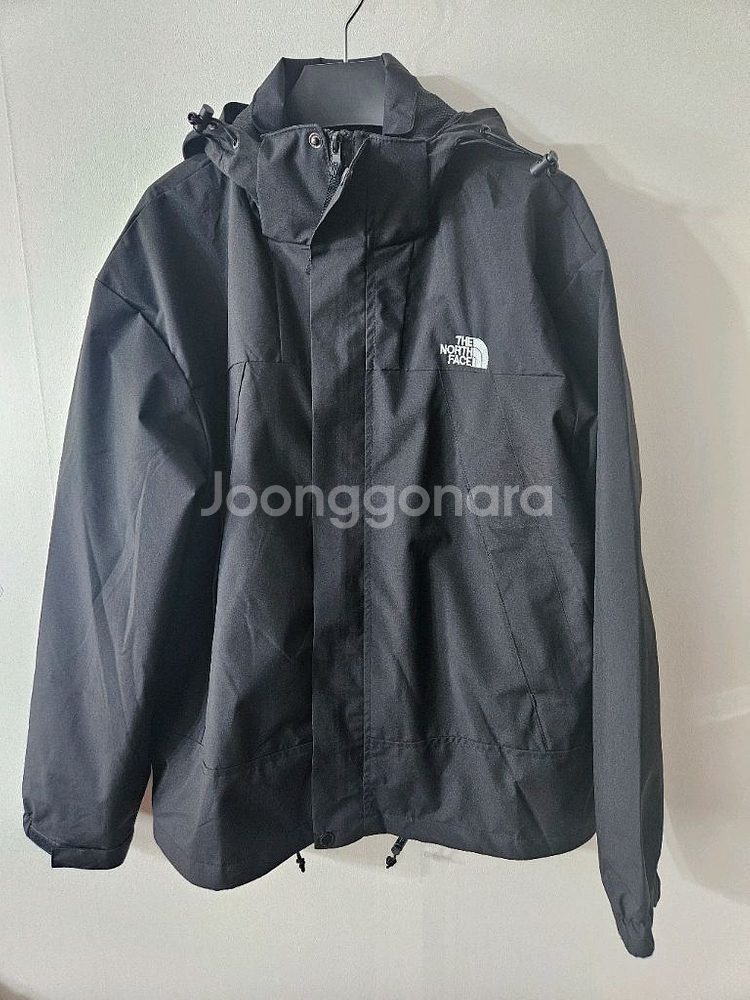새상품 노스페이스 블랙 바람막이 라지 L--3
