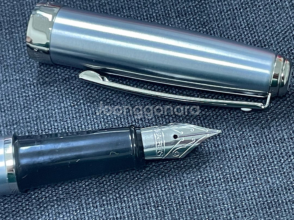 쉐퍼 만년필 프렐류드 스텐레스 스틸 M닙--4