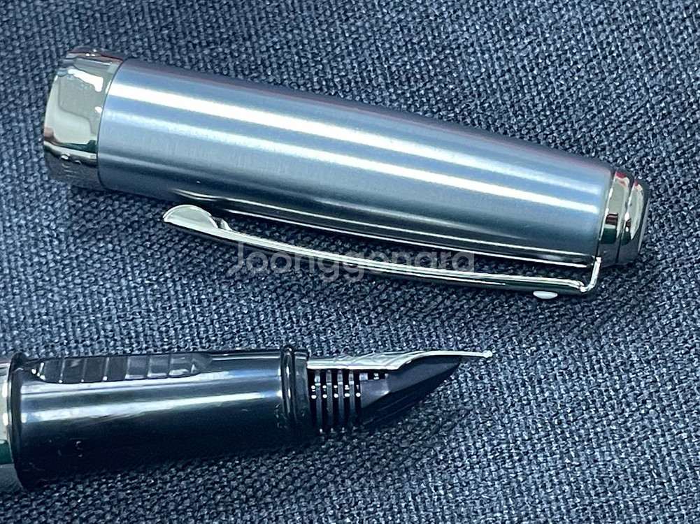 쉐퍼 만년필 프렐류드 스텐레스 스틸 M닙--5