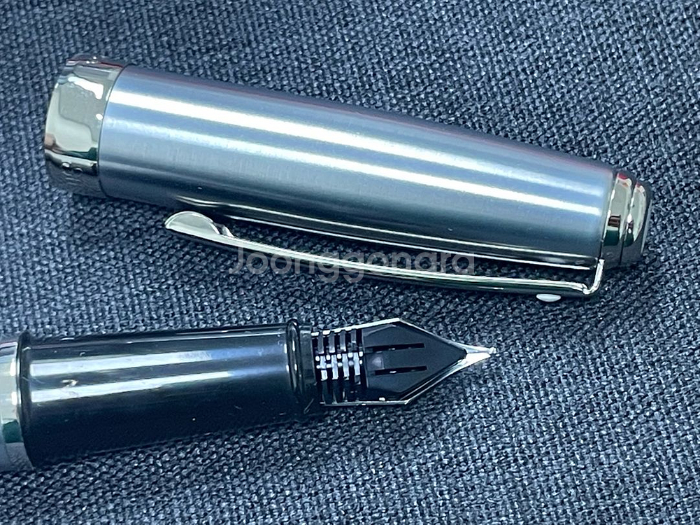 쉐퍼 만년필 프렐류드 스텐레스 스틸 M닙--6