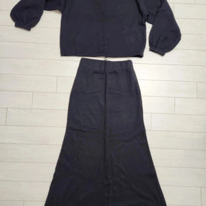 여성 투피스세트 블랙