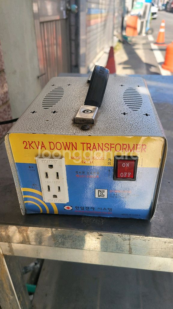 2KVA 다운변압기--0