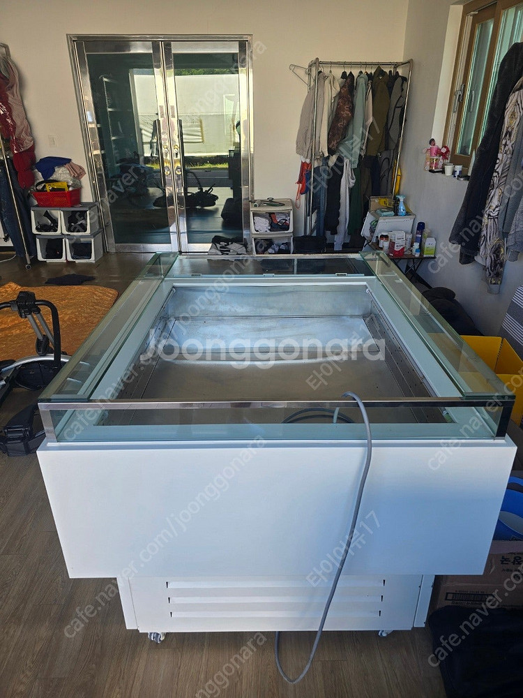 한국 냉동 산업 업소용 냉동 쇼케이스 900x600 제과 냉동 냉장 쇼케이스 입니다.--4