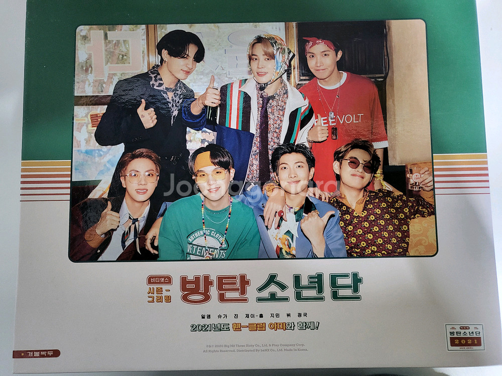 bts 방탄소년단 방탄 시즌그리팅 굿즈 포카 시그 화보--0