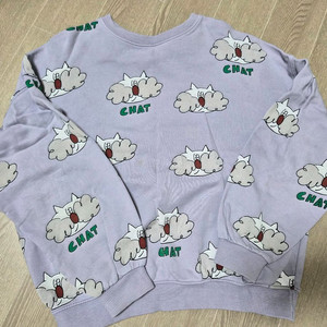 리미떼두두 고양이 맨투맨 XL