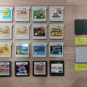 닌텐도ds 3ds 칩 마리오 메이플스터로 짱구 유희왕 등