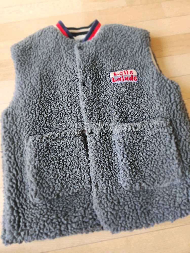 리미떼두두 리버시블 양면 조끼--3