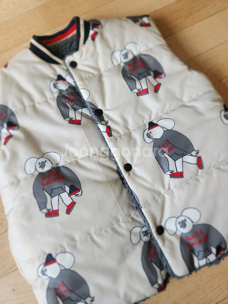 리미떼두두 리버시블 양면 조끼--2