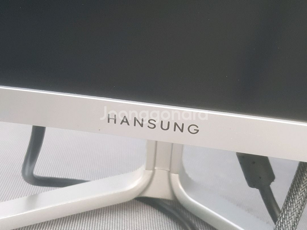 한성 커브드 모니터--2