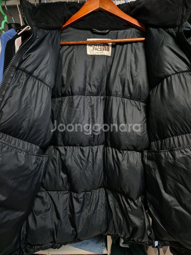 노스페이스 눕시 플리스 티볼패딩(XL)--2