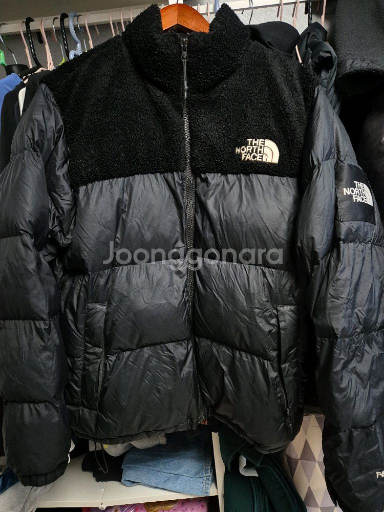 노스페이스 눕시 플리스 티볼패딩(XL)--0