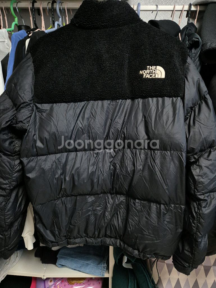 노스페이스 눕시 플리스 티볼패딩(XL)--1