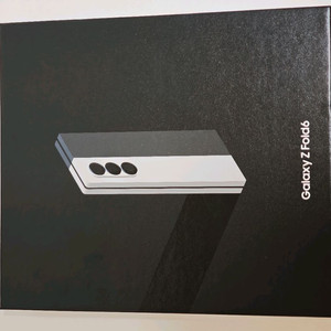 갤럭시 폴드6 1TB 화이트 자급제 색상 1일사용