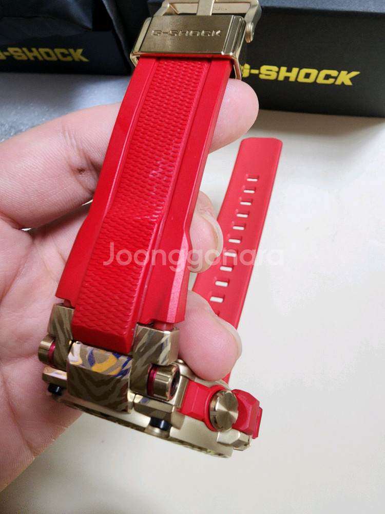 지샥 MTG-B1000CX-4ADR 카본 콤비 다이버 시계--5