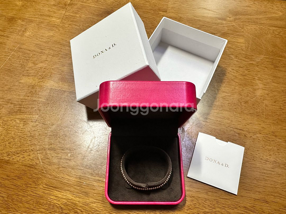 도나앤디 14K 베이지골드 니스팔찌(기본장식) 16cm--0