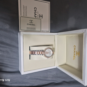 샤넬 s.t 로즈골드 시계