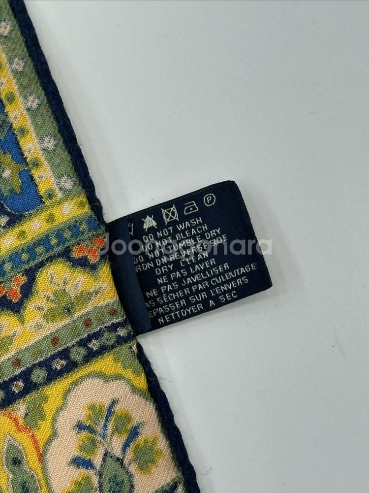 에트로 울 실크 머플러--6