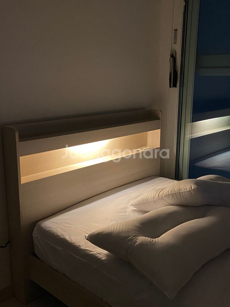 [매트리스증정]LED 호텔 침대 조명 헤드 슈퍼싱글 퀸--7