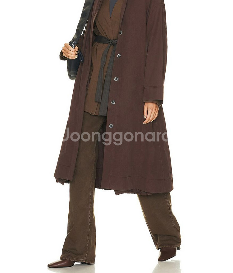 르메르 하이웨스트 다크브라운 데님진--1