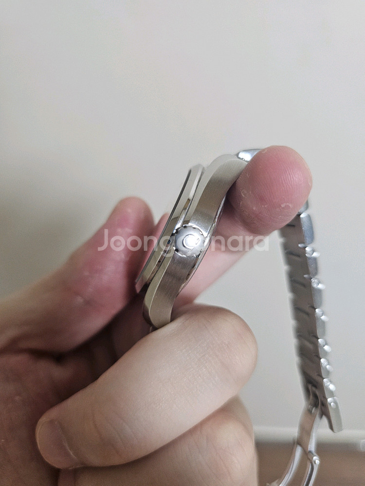 오메가 씨마스터 아쿠아테라 구형 양각흰판 팝니다.--6