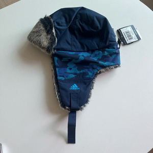 아디다스 키즈 털모자 스키모자 패딩모자