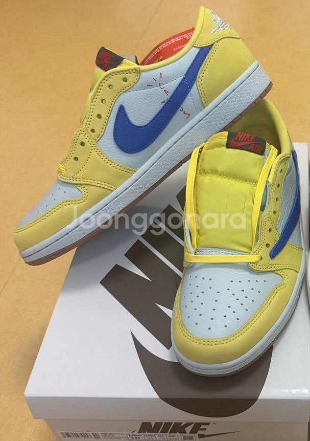 W) 조던 1 x 트래비스 스캇 레트로 로우 카나리--1