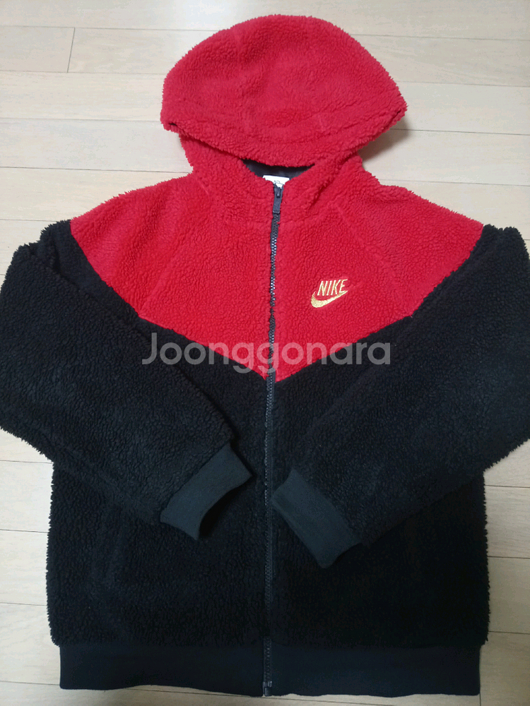 나이키 후리스(플리스)후드 집업 10-12세 반값택포 2만--0